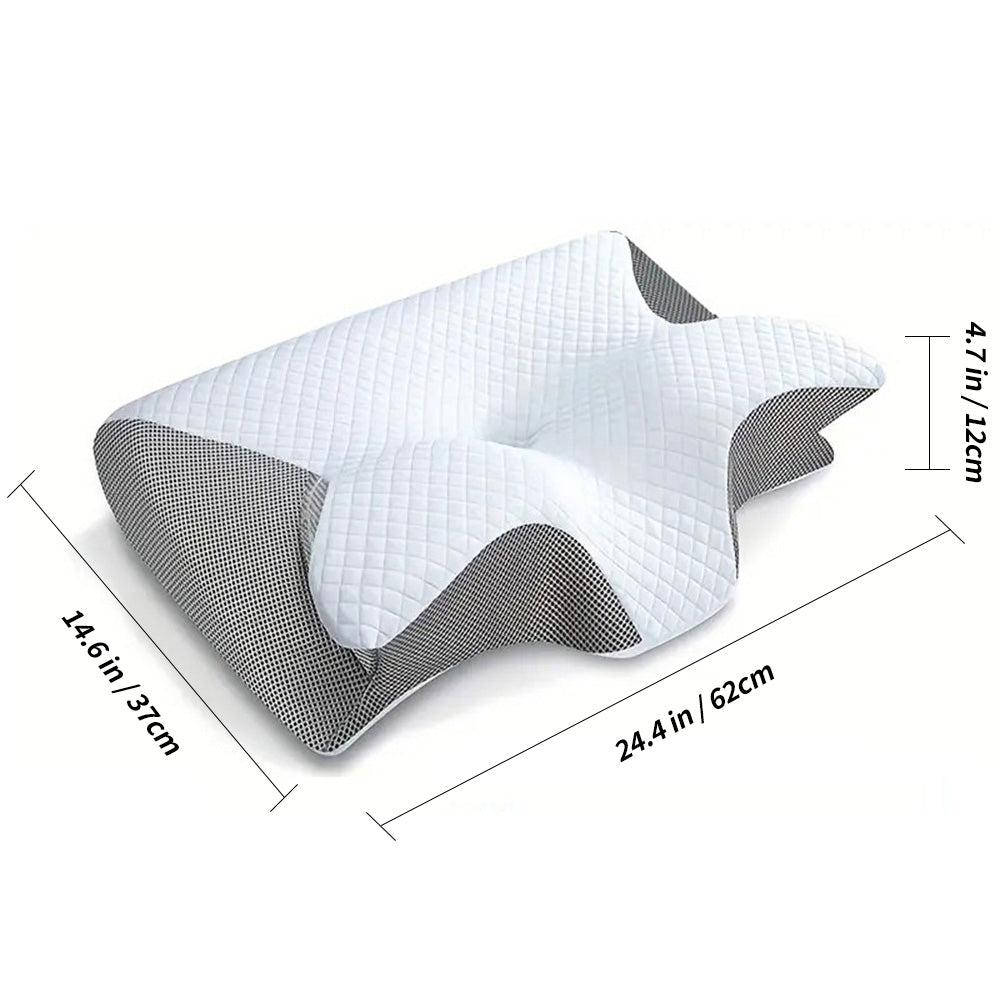 LumoraRest® Pain Relief Pillow for Neck and Shoulder Support