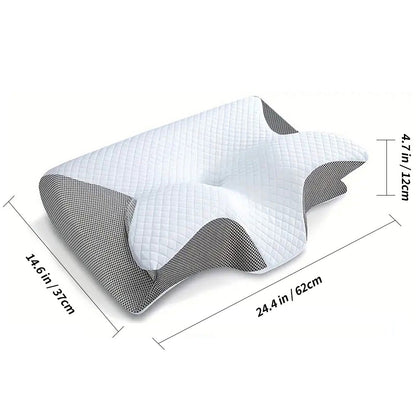 LumoraRest® Pain Relief Pillow for Neck and Shoulder Support